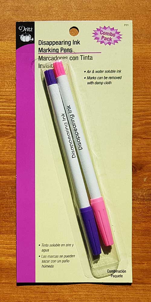 Dritz Disappearing Ink Marking Pen Purple – Stitches